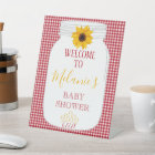 Baby shower BBQ - Moteur de bienvenue 8x10