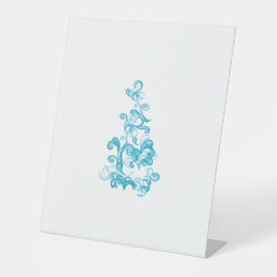 Signe De Table Ball Blue, Medium Turquoise design décoratif