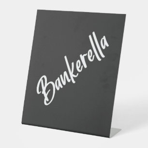 SIGNE DE TABLE BANKERELLA