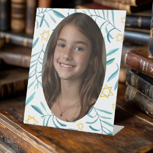 Signe De Table Bar Bat mitzvah Mariage juif Botaniques Personnali