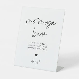 Signe De Table Bar Momosa minimaliste moderne