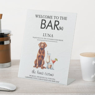 Signe De Table Barre laboratoire de chocolat
