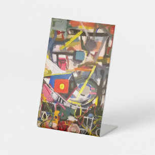 Signe De Table Barton Springs Abstrait Jeff Hankamer Artjunkhaus