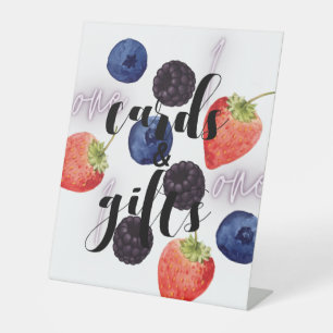 Signe De Table Berry First 1er anniversaire Berry mixte Cad