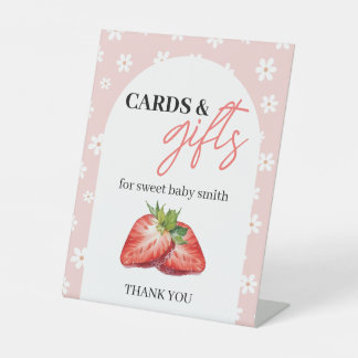 Signe De Table Berry Sweet Cards & Gifts Sign
