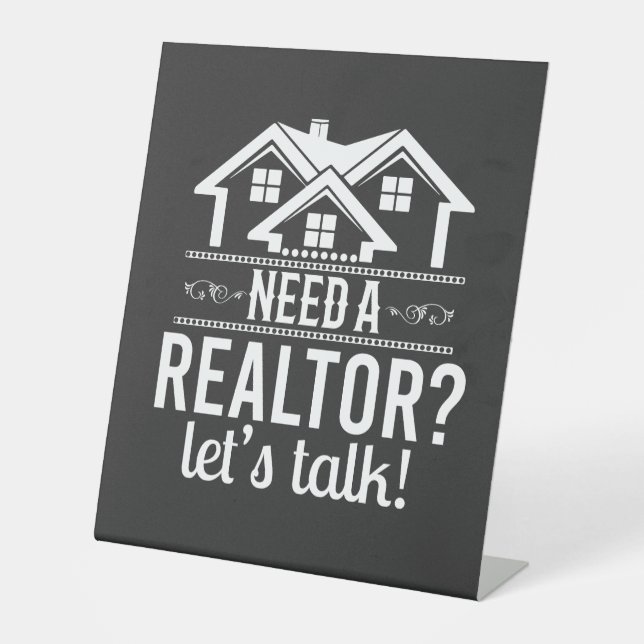 Signe De Table Besoin d'un concessionnaire ? Parlons (Recto)