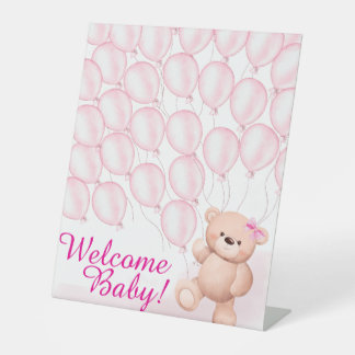 Signe De Table Bienvenue bébé ! Signal de douche