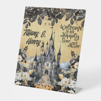 Signe De Table Bienvenue dans notre Happy Ever After Custom