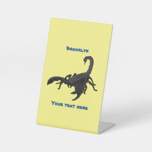 Signe De Table Black hungry scorpion