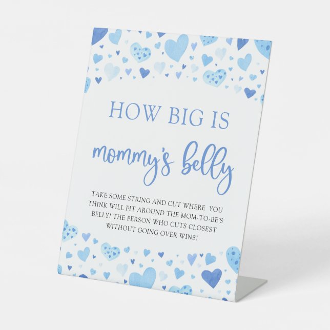 Signe De Table Blue Valentine How Big Is Mommy's Belly Jeu (Recto)