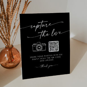 Signe De Table Boho Chic COLOR ÉDITABLE Capter le Mariage d'amour
