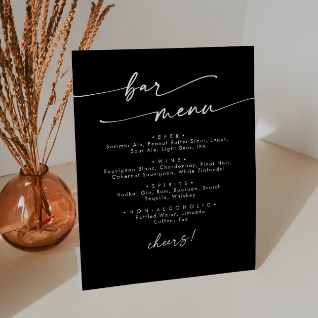 Signe De Table Boho Chic COLOR Mariage ÉDITABLE (Créateur téléchargé)