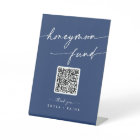 Boho Chic Royal Blue Mariage Honeymoon Fund