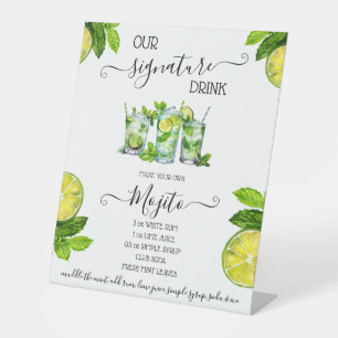 Signe De Table Boisson Signature, Mojito Recette Fête des mariées