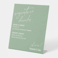 Boissons Signature Contemporaines Vert Sauge