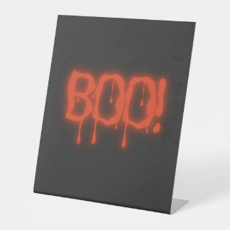 Signe De Table Boo ! - une 👻 effrayante