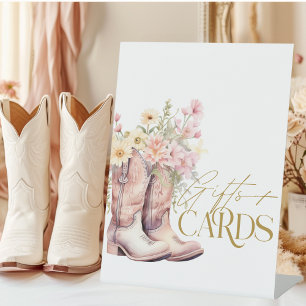 Signe De Table Boots Fleurs Cadeaux et Cartes Enterrement de Vie