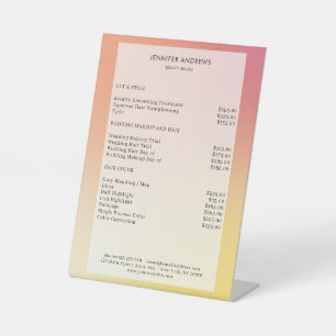 Signe De Table Bouclier Price moderne