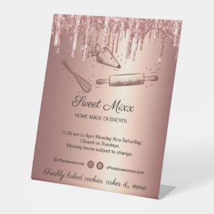 Signe De Table broche à rouler & whisky cupcake Boulangerie Drivi