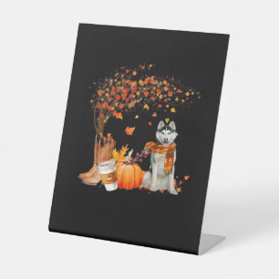 Signe De Table C’est l’automne Y’all Dog Thanksgiving Halloween A