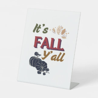 Signe De Table C’est la Vintage classique de Fall Y’all