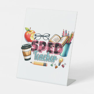 Signe De Table Cadeau pour Enseignant | Enseignant Spécialisé