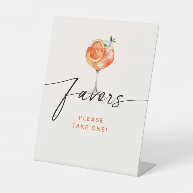 Signe De Table Cadeaux de cocktail Baby Shower (Recto)