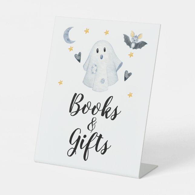 Signe De Table Cadeaux de Fête Prénatale pour Bébé Fantôme d'Hall (Recto)