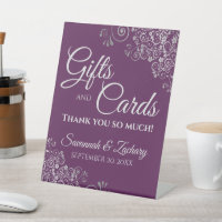 Cadeaux de mariage & Cartes Argent Frills sur Viol