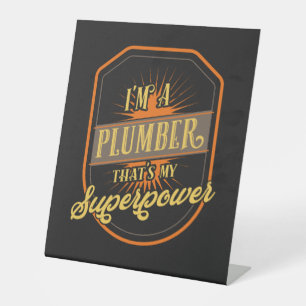 Signe De Table Cadeaux de plomberie