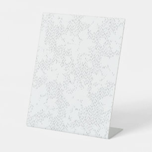 Signe De Table cadre photo noir et blanc avec fond blanc