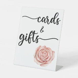 Signe De Table Calligraphie moderne Cartes de Mariage et Cadeaux 