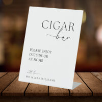 Calligraphie Moderne Mariage Cigar Bar Mariage Sig