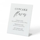 Calligraphie rustique Mariage Cupcake Flavants