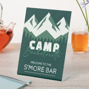 Signe De Table Camp Bachelorette