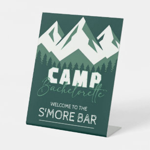 Signe De Table Camp Bachelorette 8X10