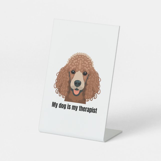 Signe De Table Caniche (Recto)