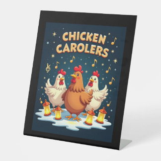 Signe De Table Caroleurs de poulet