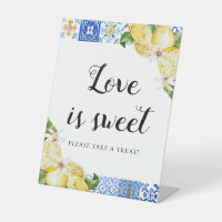 Carrelage bleu Lemons Love is Sweet Treat Favorise