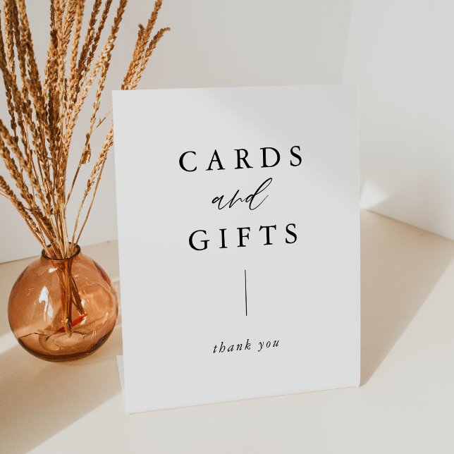 Signe De Table Carte de calligraphie et cadeaux rustiques (Créateur téléchargé)