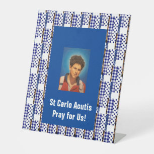 Signe De Table Carte St Carlo Acutis