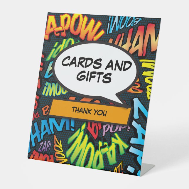 Signe De Table Cartes De Livres Et Cadeaux Fun Tendance (Recto)