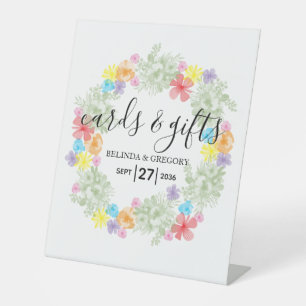 Signe De Table Cartes de mariage et cadeaux à motif de couronne f