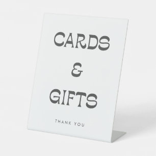 Signe De Table Cartes de typographie super Retro Cadeaux Merci Ma