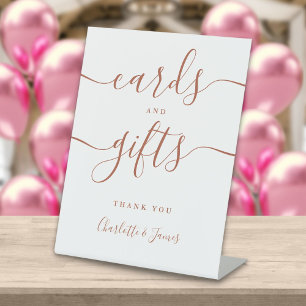 Signe De Table Cartes et cadeaux à signature en terre cuite