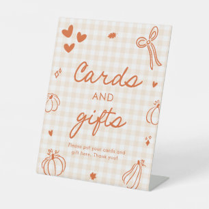 Signe De Table Cartes et Cadeaux Citrouille Un Petit Automne Oran