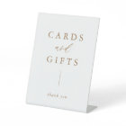 Cartes et cadeaux de calligraphie en or rustique