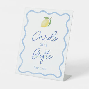 Signe De Table Cartes et Cadeaux de Mariage Chic aux Vagues de Ci
