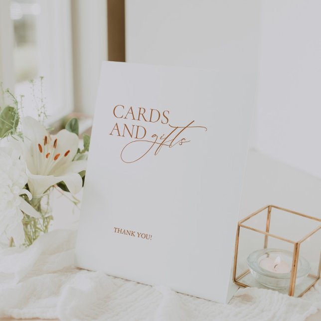 Signe De Table Cartes et Cadeaux de Mariage de Calligraphie Moder (Créateur téléchargé)