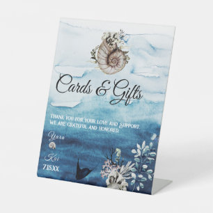 Signe De Table Cartes et cadeaux de mariage rustique